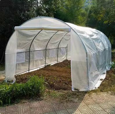 推薦 超強超大温室花棚暖房保温カバー多肉防凍防雨大屋骨組植物栽培暖房鶏鴨飼育棚