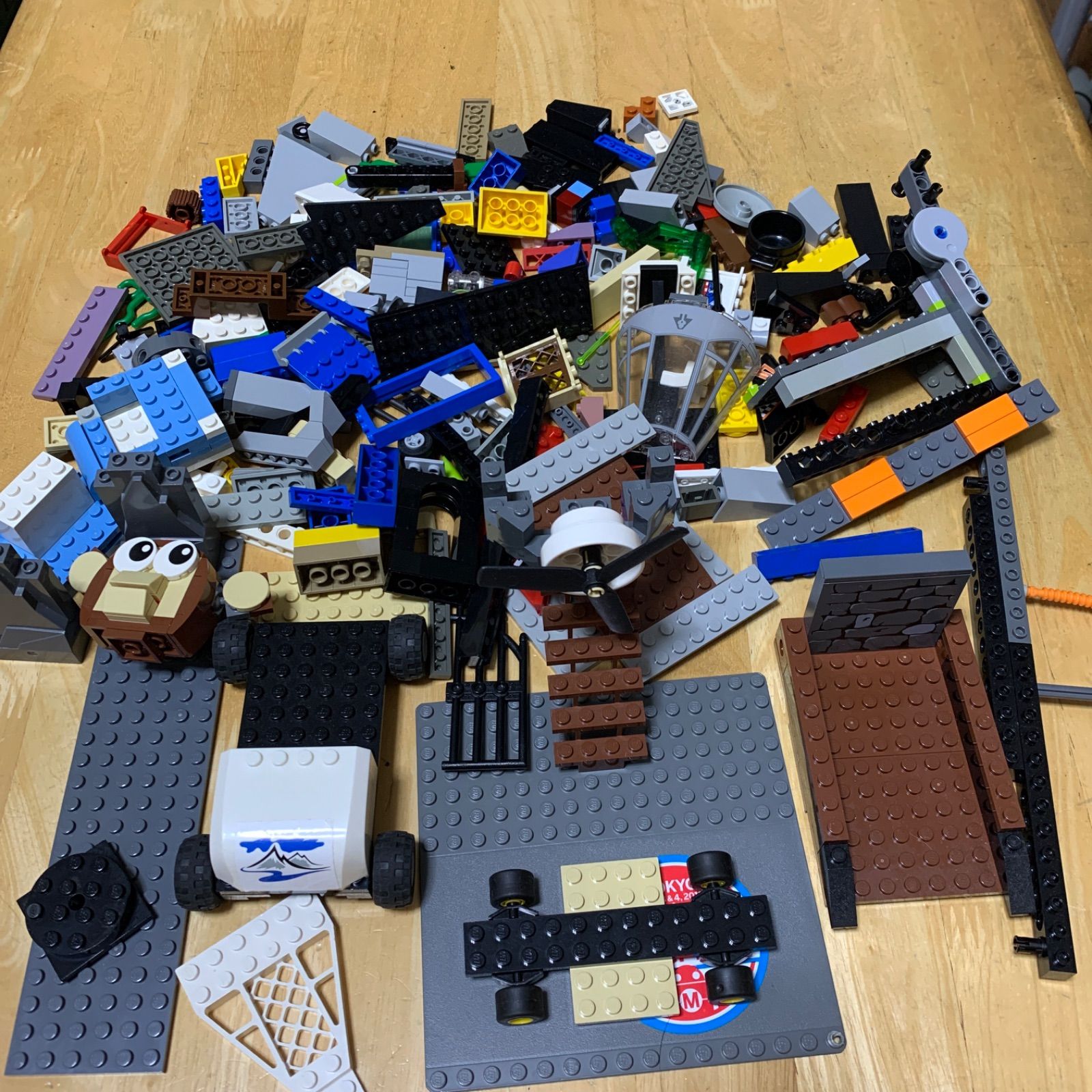 レゴ（lego）677g！まとめ売り 0.67kg 基本ブロック大量 中古