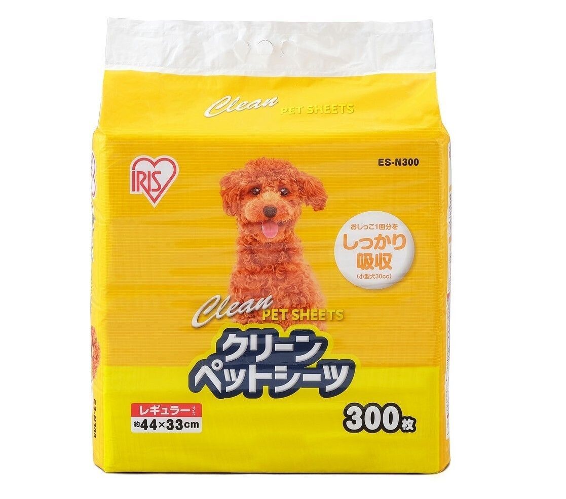 ♪ アイリスオーヤマ クリーン ペットシーツ レギュラー ３００枚入り✕３袋セット
