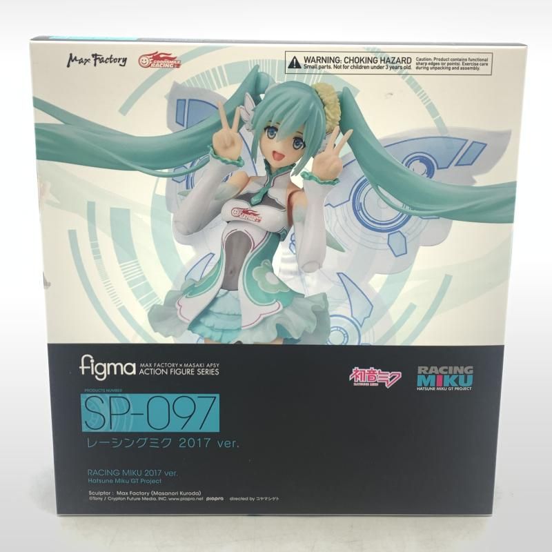 中古】未開封）figma レーシングミク 2017ver.SP-097[10] - メルカリ