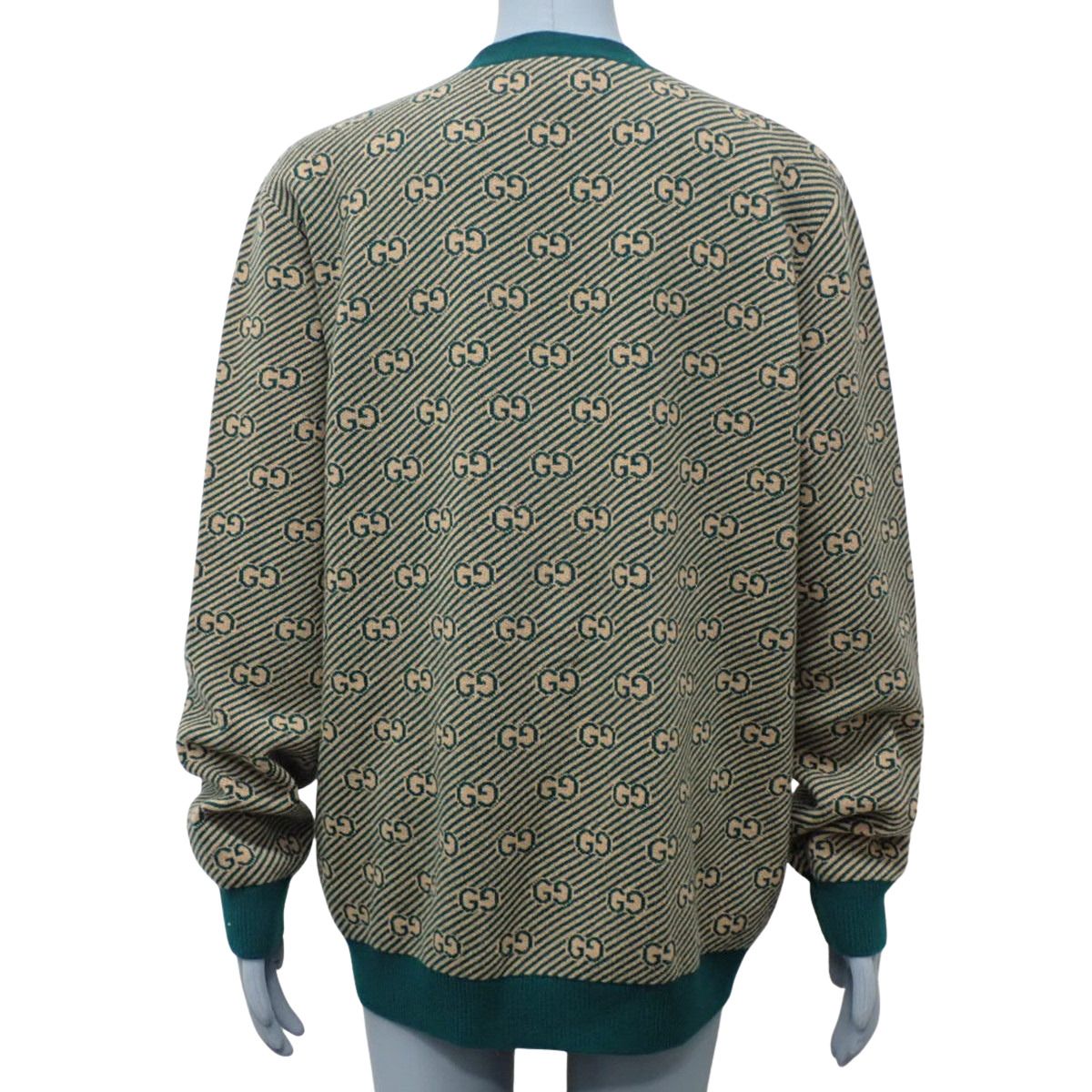 GUCCI GGロゴ ストライプ カーディガン GUCCI(グッチ) GGストライプ カーディガン カーディガン