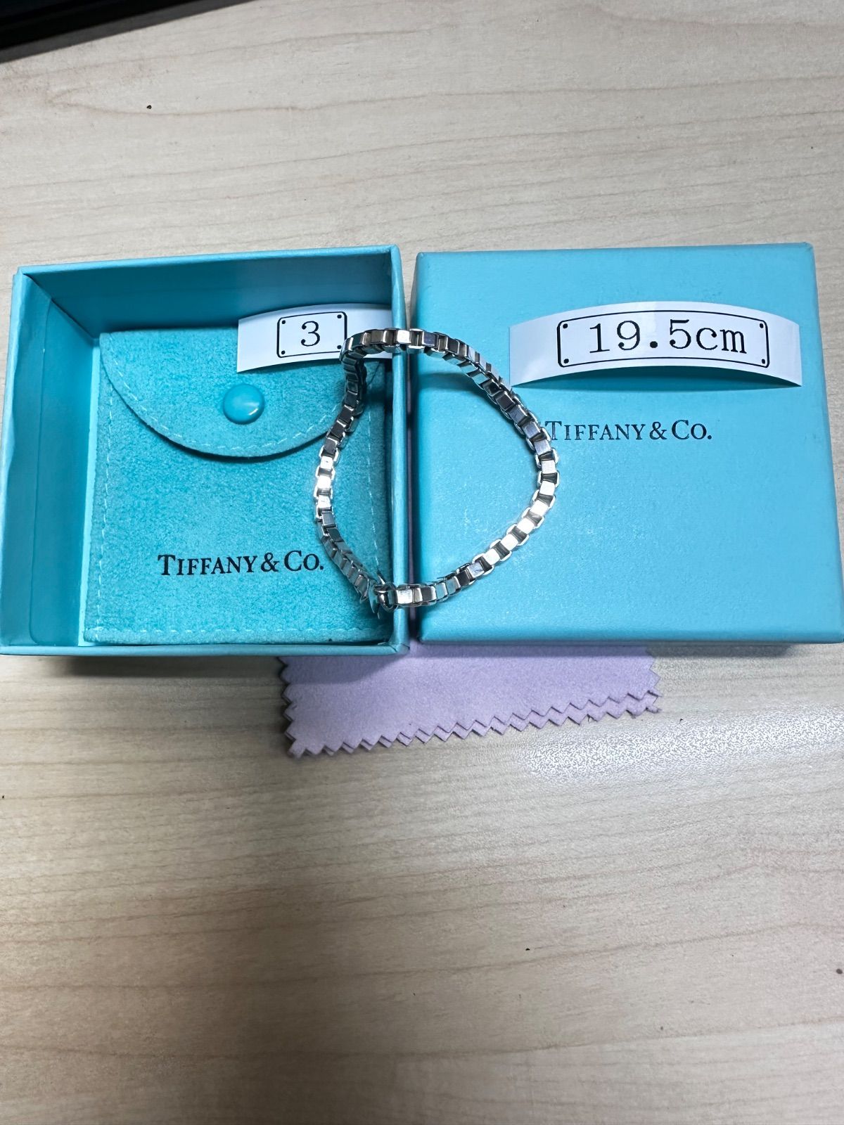 【美品・付属品完備】約19cm ティファニー ベネチアン ブレスレットSV925 楽天市場】TIFFANY&Co. ティファニー ベネチアン ブレスレット