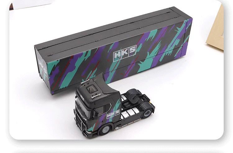 1/64 スカニア　HKS 希少 スカニア 1/64 ミニカー トランポ HKS 1:64スケールダイ