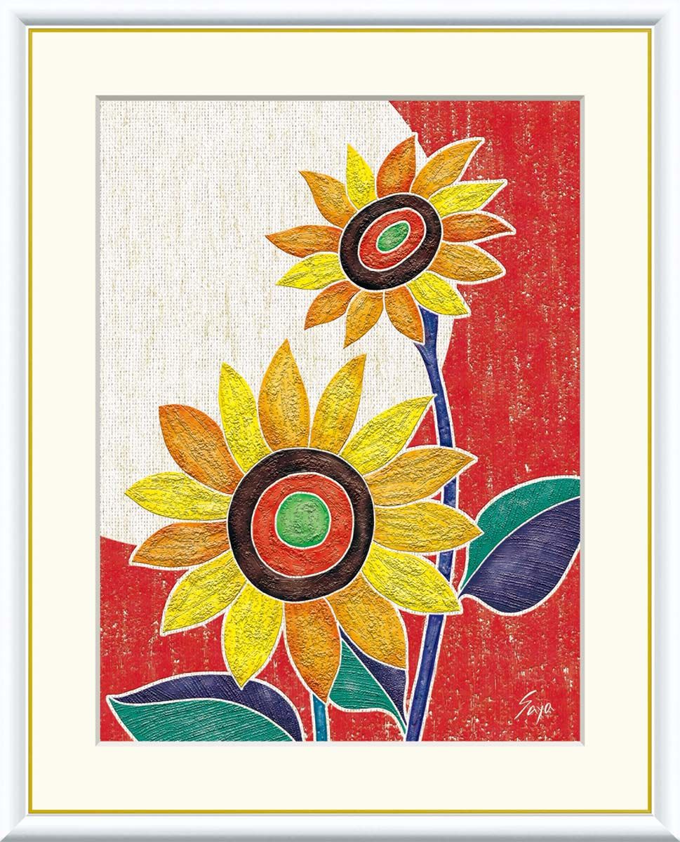 10年保証 名画 油絵 バラ 佐藤沙耶 手彩仕上 高精細巧芸画/インテリア