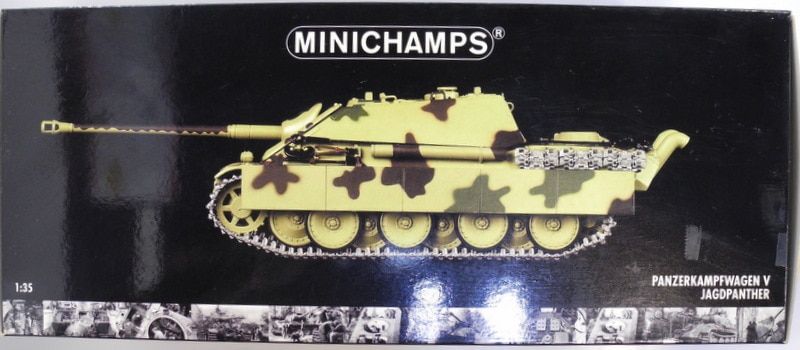 MINICHAMPS 1/35 PANTHER BATTLE TANK DESTROYER BATTLE FRONT WEST 19022