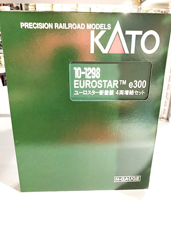 KATO 10-1298 ユーロスター新塗色 4両増結（新品　在庫品）