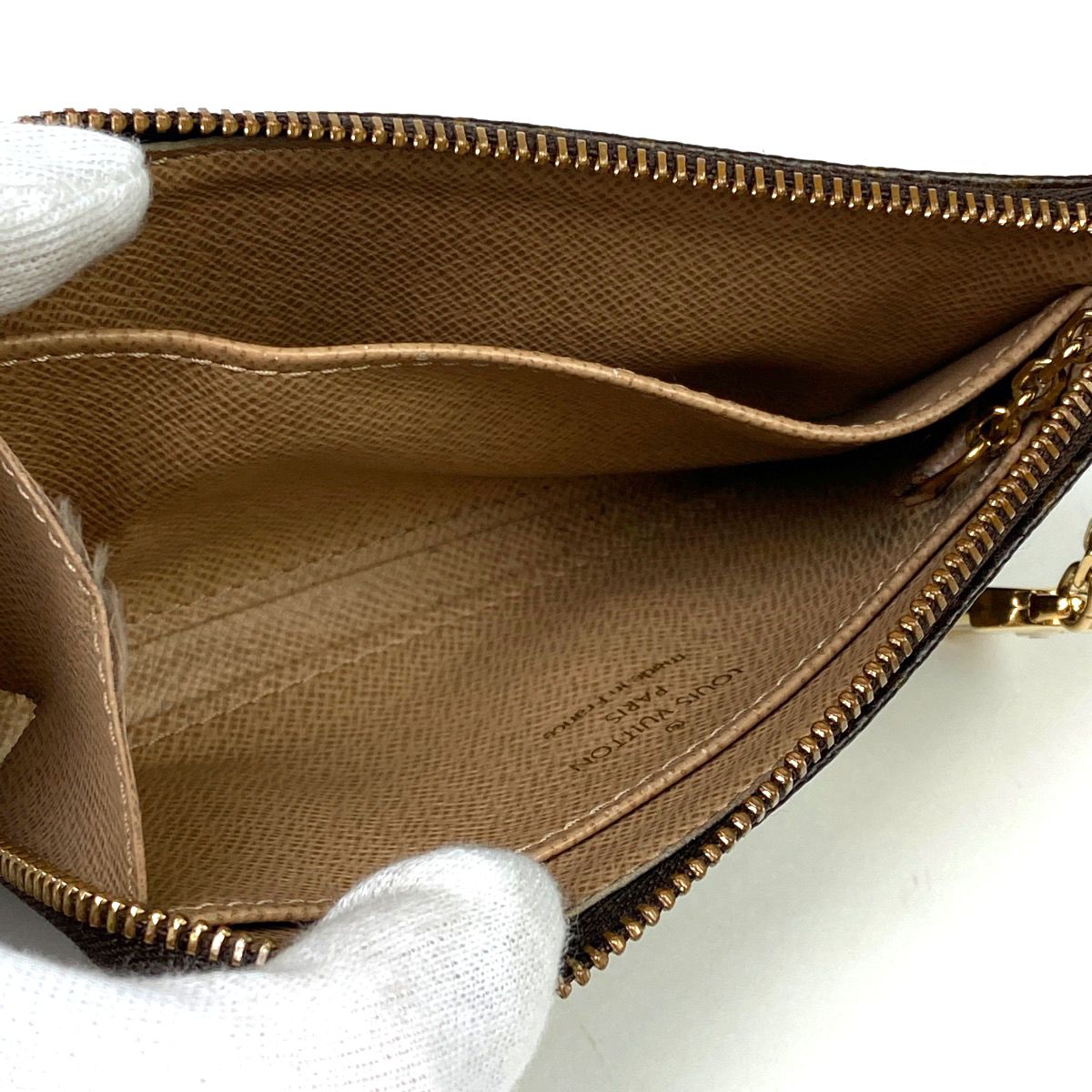 ルイ・ヴィトン Louis Vuitton ポシェット クレ コンプリス T＆B 鍵入れ キーリング 小銭入れ コインパース コインケース モノグラム  ブラウン M58025 レディース 【中古】 バイセル メルカリ店 割引クーポン有！ メルカリ