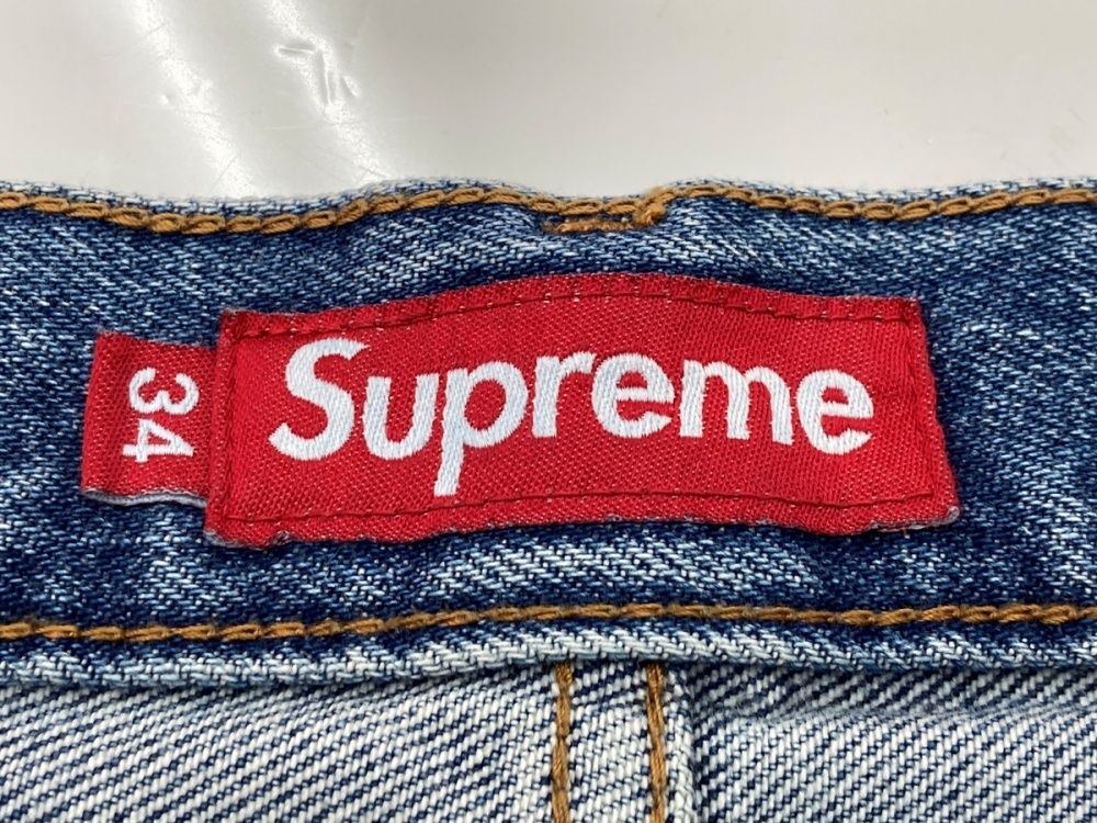 シュプリーム SUPREME 24FW Distressed Loose Fit Selvedge Jean