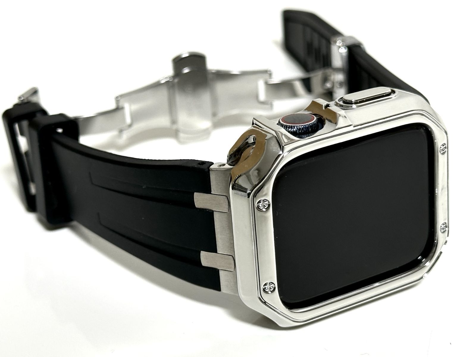 d21アップルウォッチバンドultraラバーベルト49カバーAppleWatch 