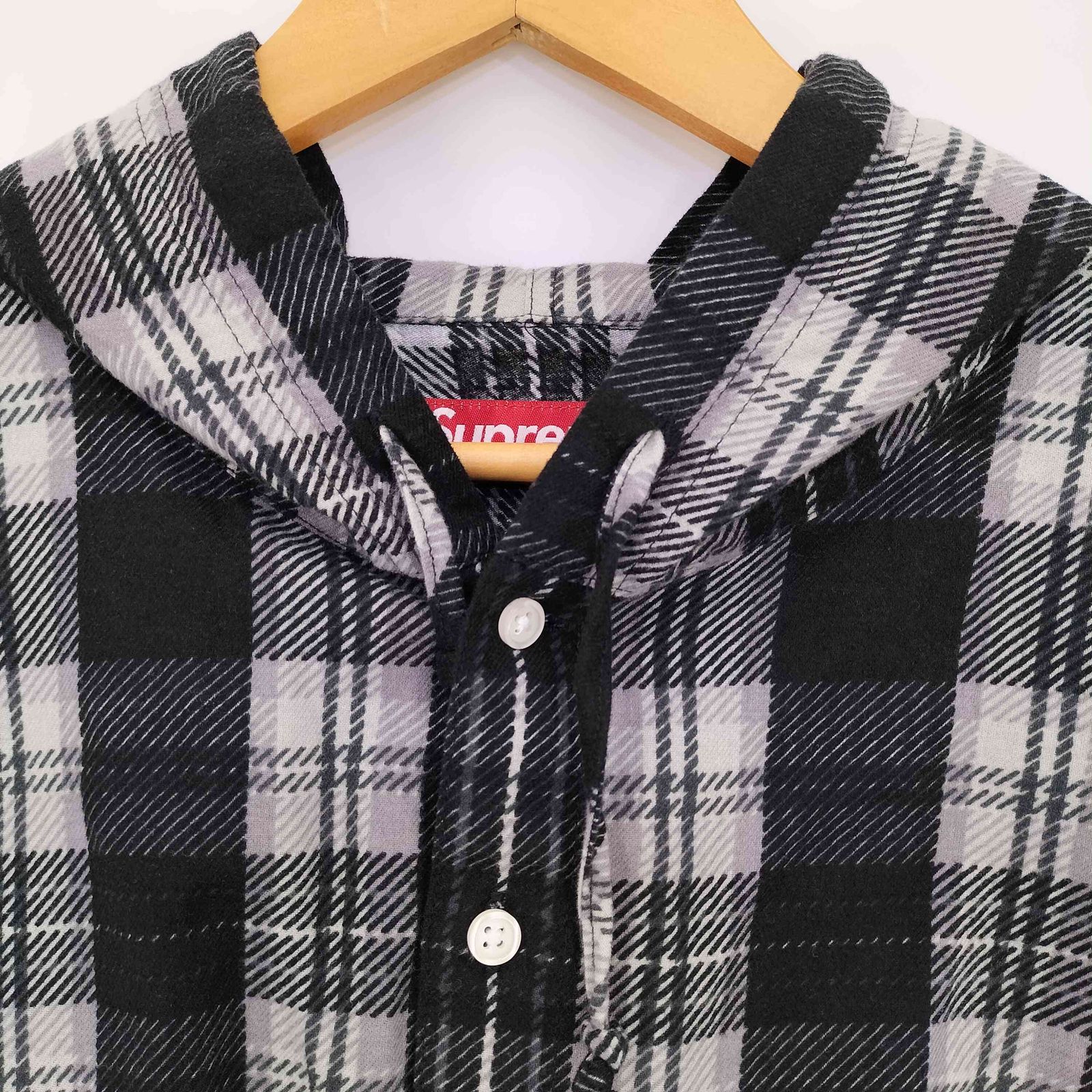 トップス Supreme Printed Hooded Flannel Shirt M Printed Hooded Flannel Shirt | Supreme 24ss