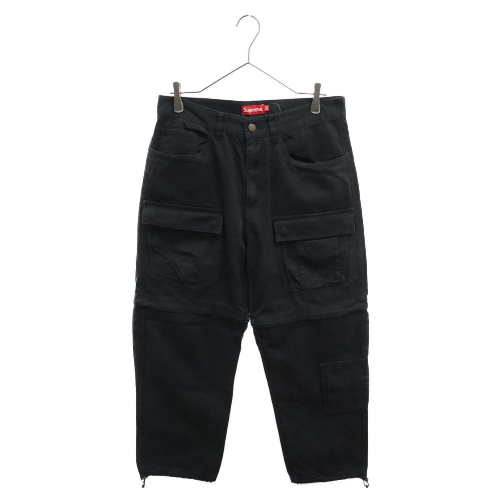 パンツ 21aw Supreme Zip-Off Utility Pant Black SUPREME (シュプリーム) 21AW Zip-Off Utility Pant 切り替え