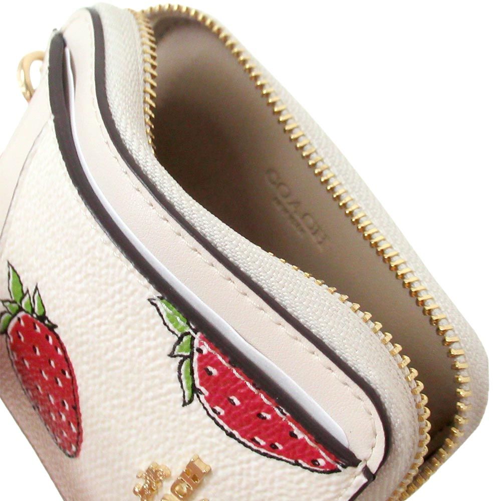 【新品未使用】COACHコーチ★ストロベリー コインケース★いちご 新品 未使用】コーチ コインケース COACH アウトレット