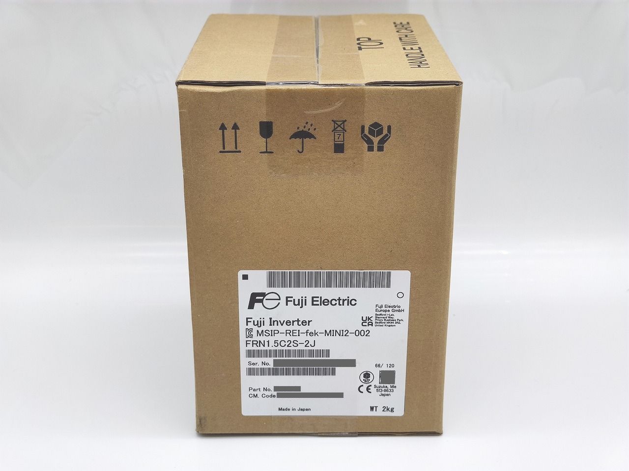 インボイス対応 富士電機 Fuji FRN1.5C2S-2J