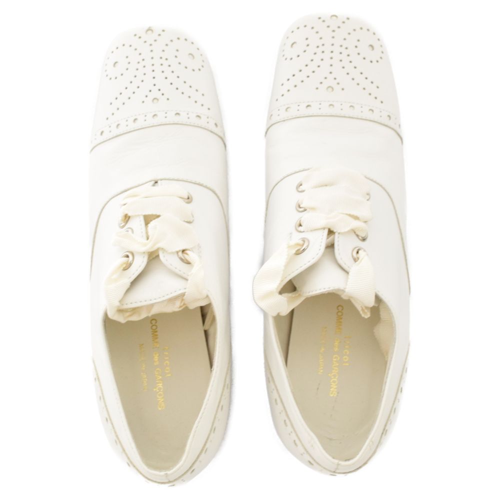 トリココムデギャルソン　ウィングチップレザーシューズ 楽天市場】【中古】 トリココムデギャルソンtricot COMME des