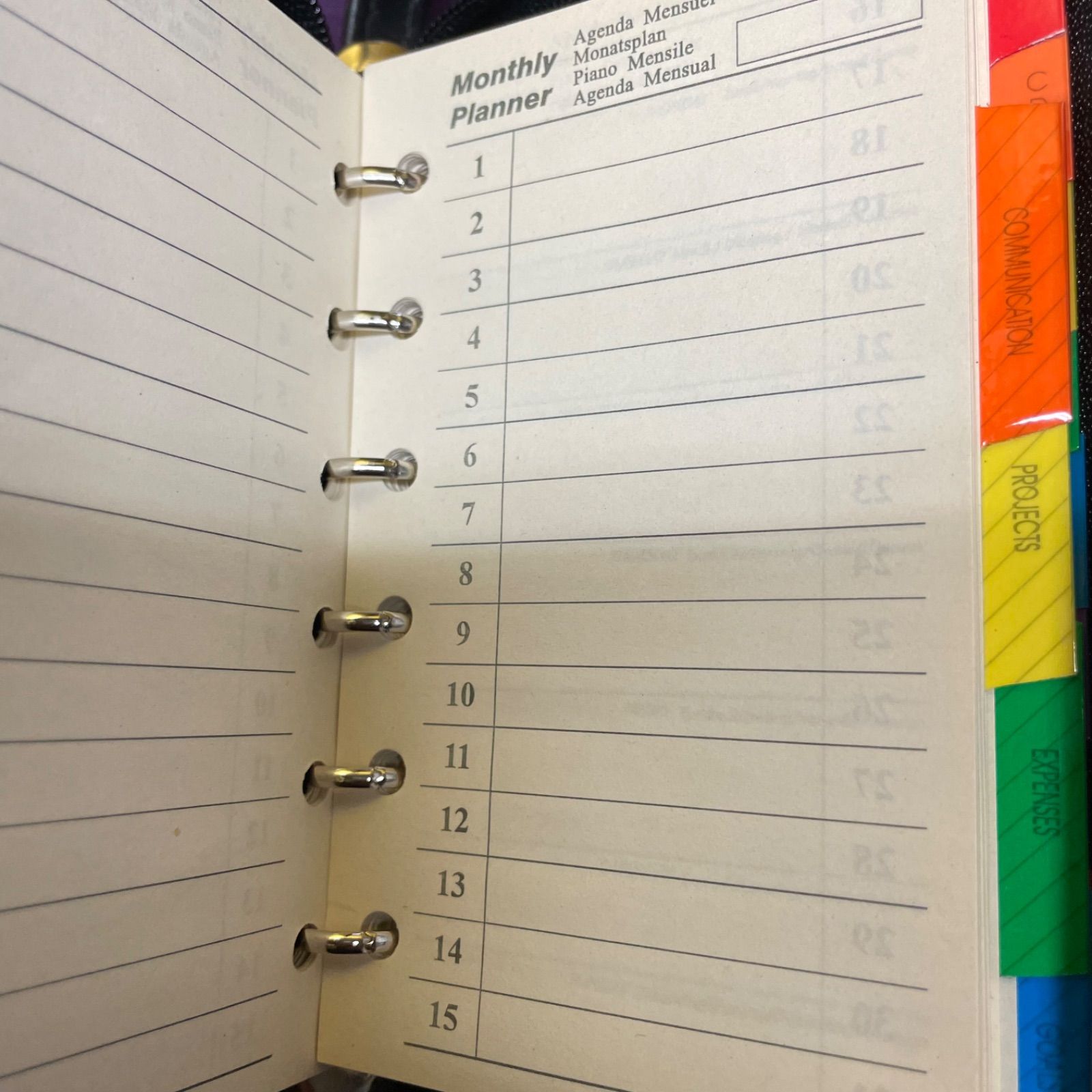 ペ・ヨンジュン 様専用☆ ブラック ☆ バインダー メモ用紙付き 電卓