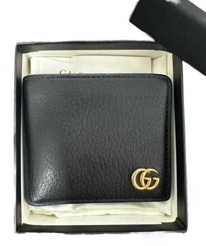 【雷市場（ポンジャン）商品韓国直送】GUCCI(グッチ) マーモント 二つ折り財布