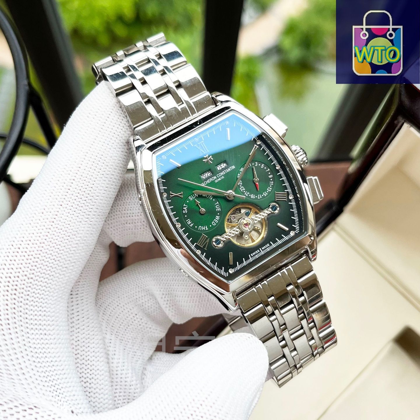 至高の技】ヴァシュロン?コンスタンタン メンズ腕時計 42mm