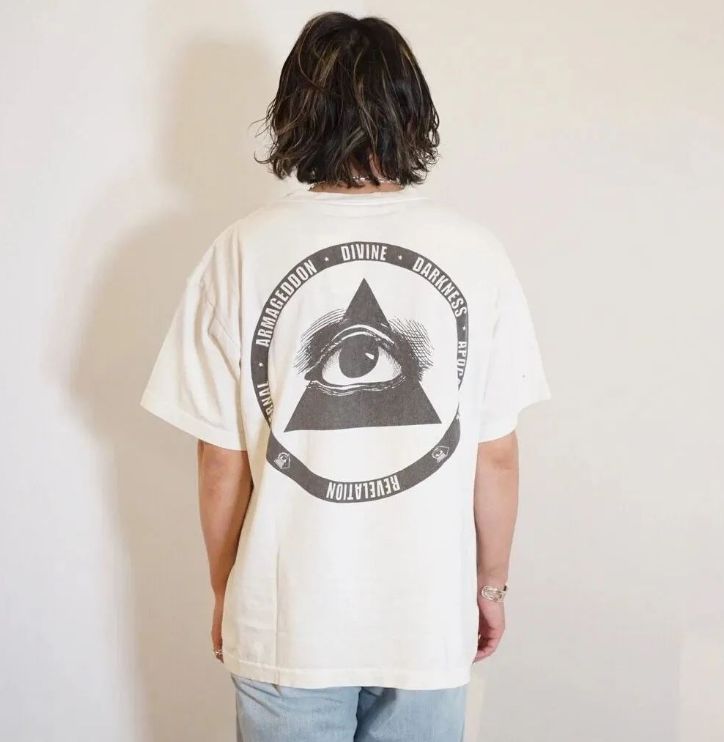 Saint Michael x KOSUKE KAWAMURA クロスポートレイトプリント