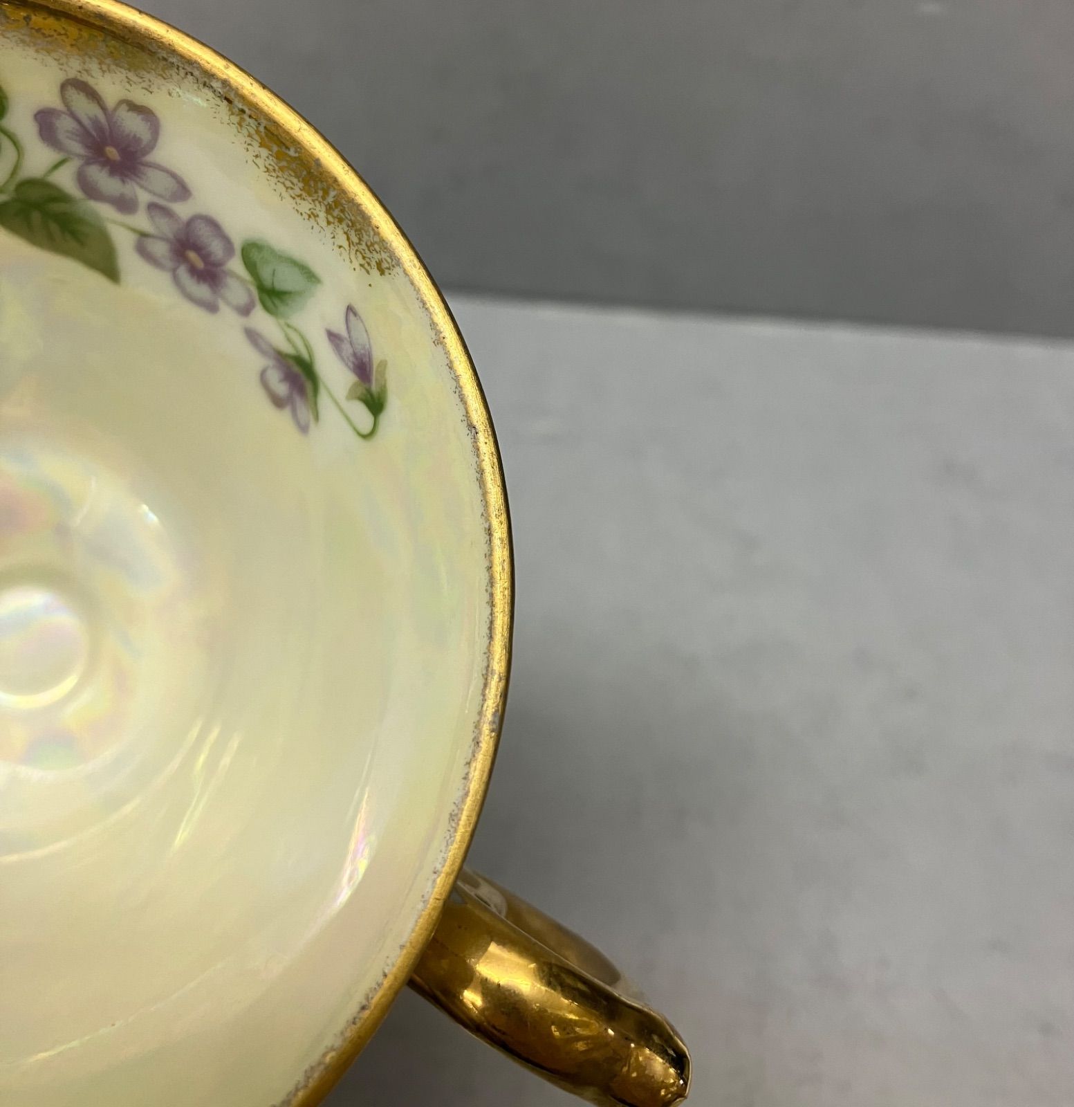 大橋陶器 ゴールデンファンタジー カップ&ソーサー 鈴蘭 大橋陶器 