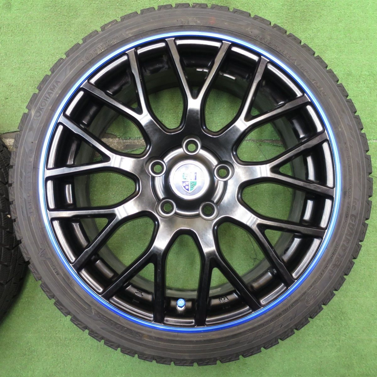 バリ溝！キレイ！9.5分☆スタッドレス 195/45R17 ヨコハマ アイス 