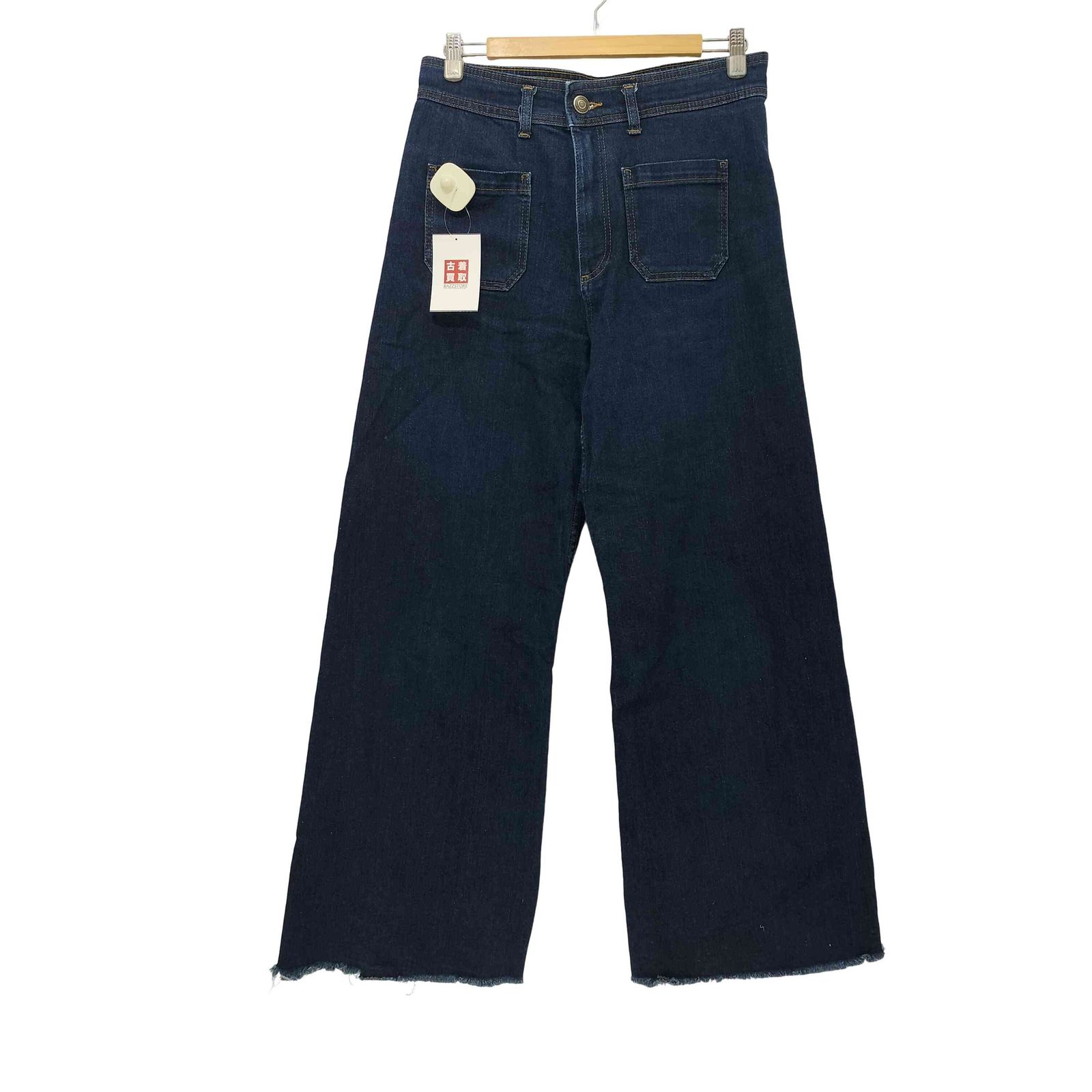 ザラ ZARA フロントポケット カットオフ ジップフライ ワイド
