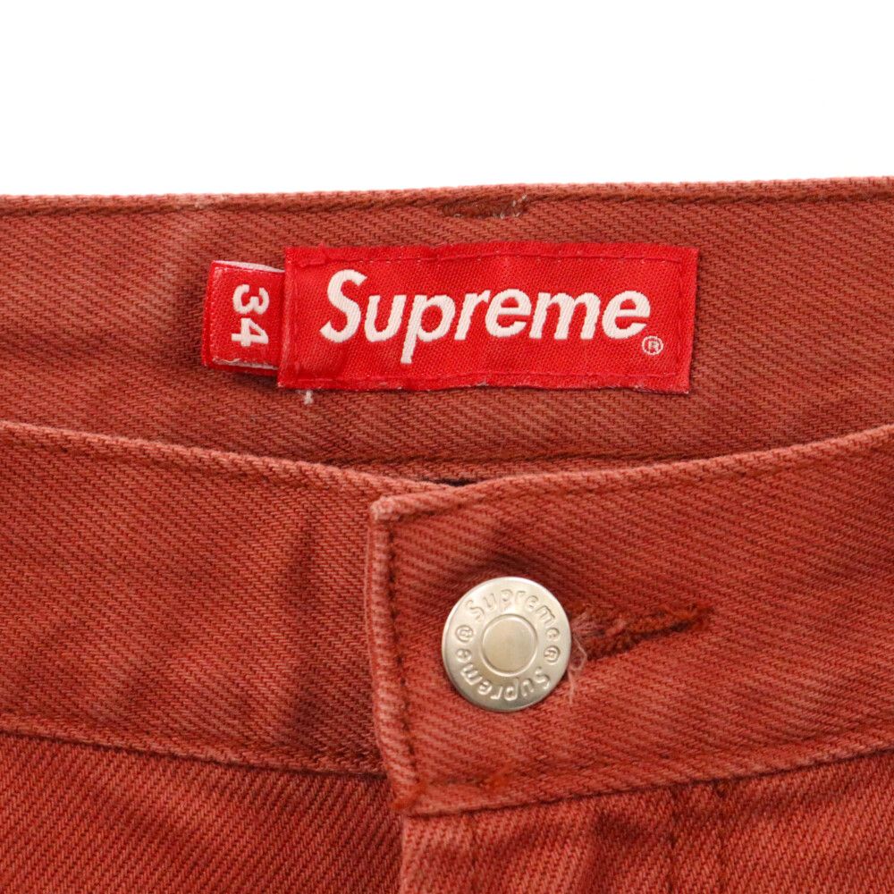 SUPREME (シュプリーム) 23SS Baggy Jean Rust クラシックロゴ