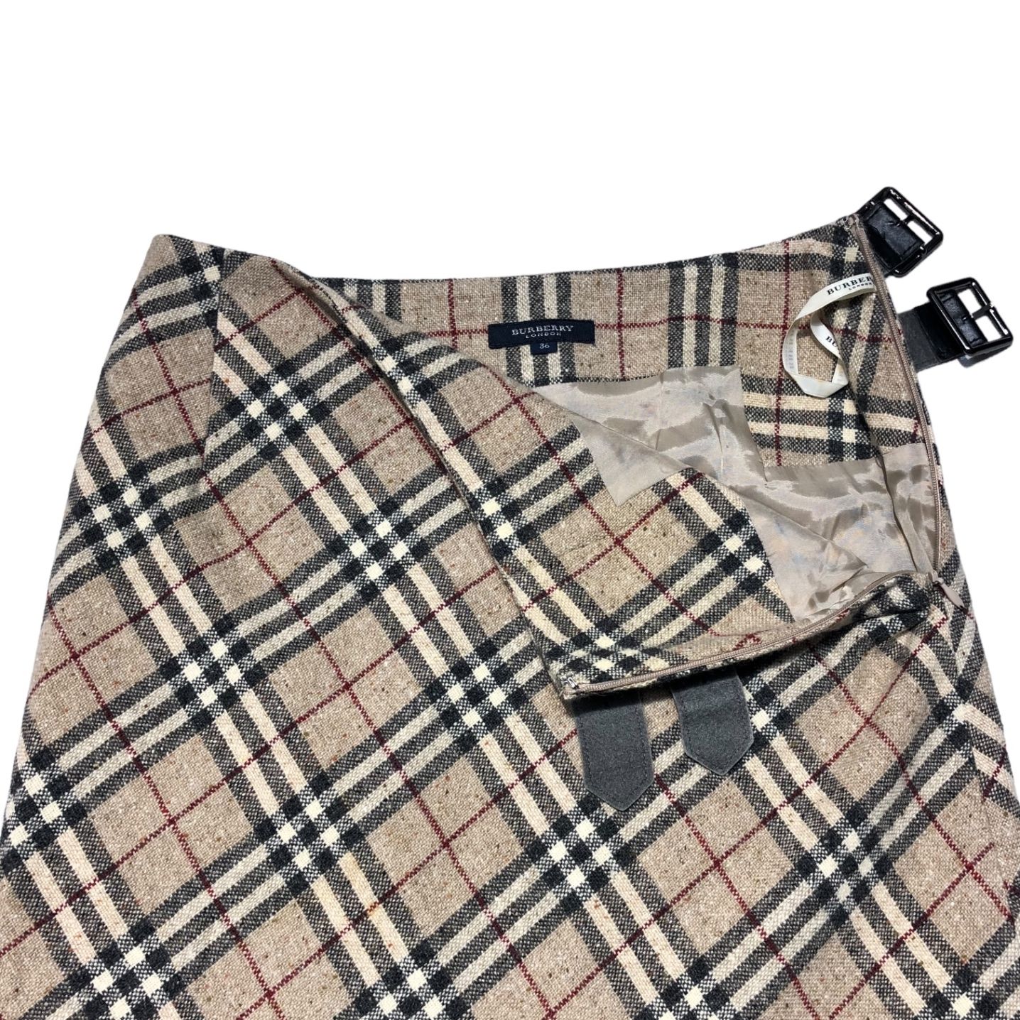 BURBERRY LONDON(バーバリーロンドン) ノヴァチェック アンゴラ