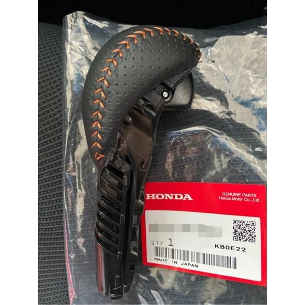ホンダ純正 フィット RS ハイブリッド用 シフトノブ オレンジステッチ Assy 一式 HONDA
