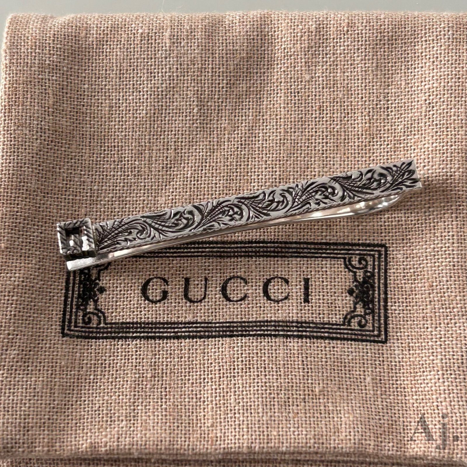 グッチ ネクタイピン タイピン Gキューブ AG925 GUCCI