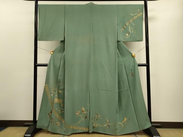 平和屋着物●染色の魔術師　染乃座・大久保玄才　そめのざ玄才　長襦袢　無双仕立て　紅海老茶色　正絹　逸品　CAAW3770vf 平和屋着物○染色の魔術師 染乃座・大久保玄才 そめの