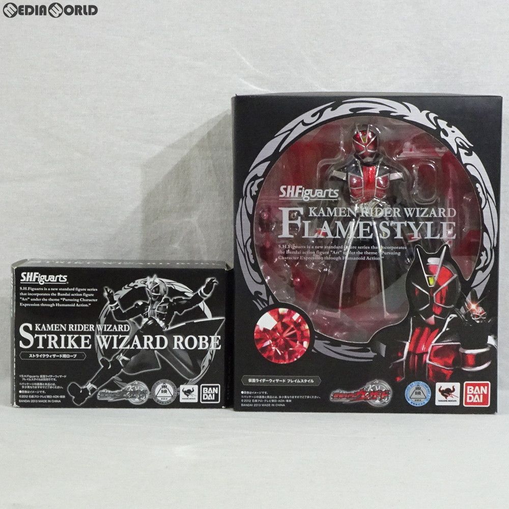 初回特典付属 S.H.Figuarts(フィギュアーツ) 仮面ライダーウィザード フレイムスタイル 完成品 可動フィギュア バンダイ