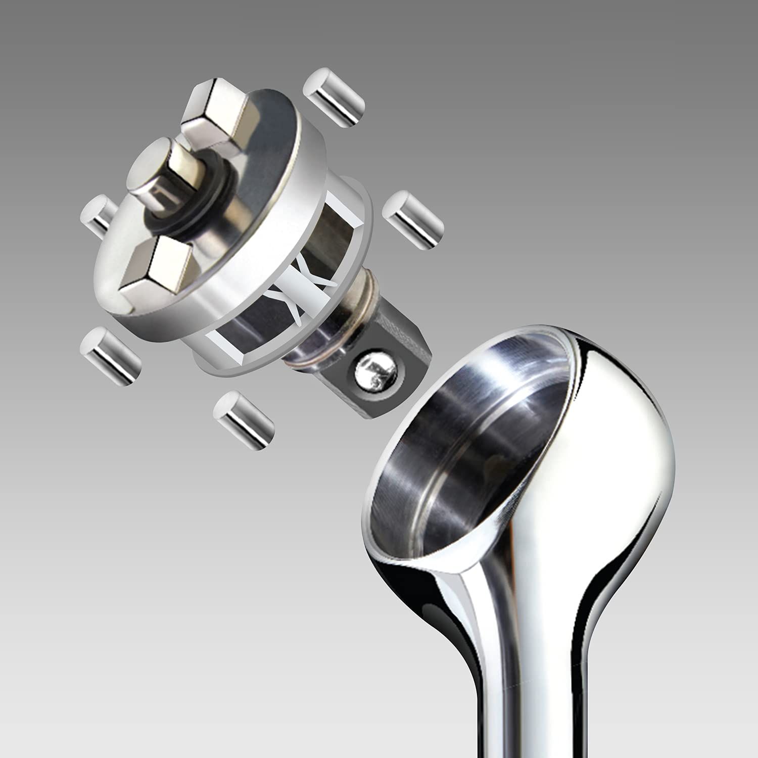 Zero Degree 38150 ギアレス 1 4インチ ラチェット