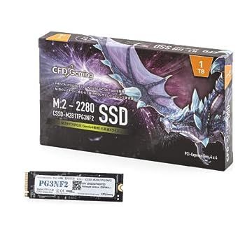 【中古】CFD販売 PG3NF2シリーズ 1TB (読み取り最大4，950MB/s) M.2 2280 NVMe PCI-E Gen.4 x 4 (NVMe 1.3) 内蔵SSD CSSD-M2B1TPG3NF2