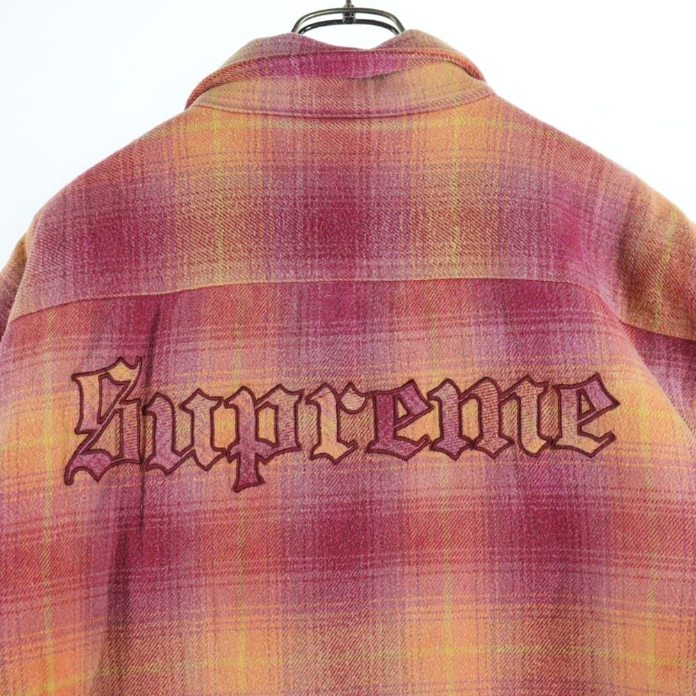 SUPREME (シュプリーム) 22AW Shearling Lined Flannel Shirt