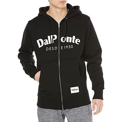ダウポンチ(DalPonte) スウェットジップパーカー DPZ0357 メンズ ブラック XLサイズ
