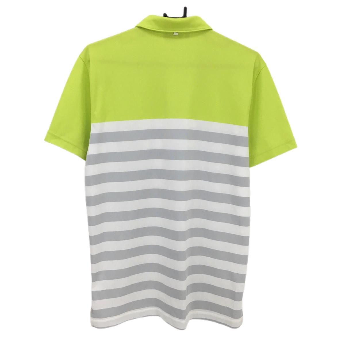 新品 J.LINDEBERG ゴルフ 半袖ポロシャツ グレー XXL メンズ