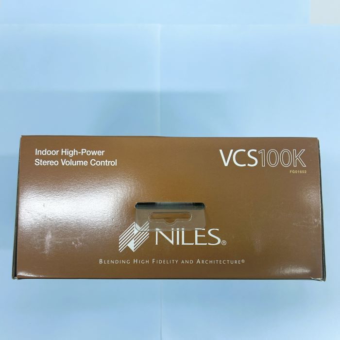 【新品未使用】2/2_Niles VCS100K_ボリュームコントローラー Amazon | Niles VCS100K 2個パック 壁ボリュームコントロール