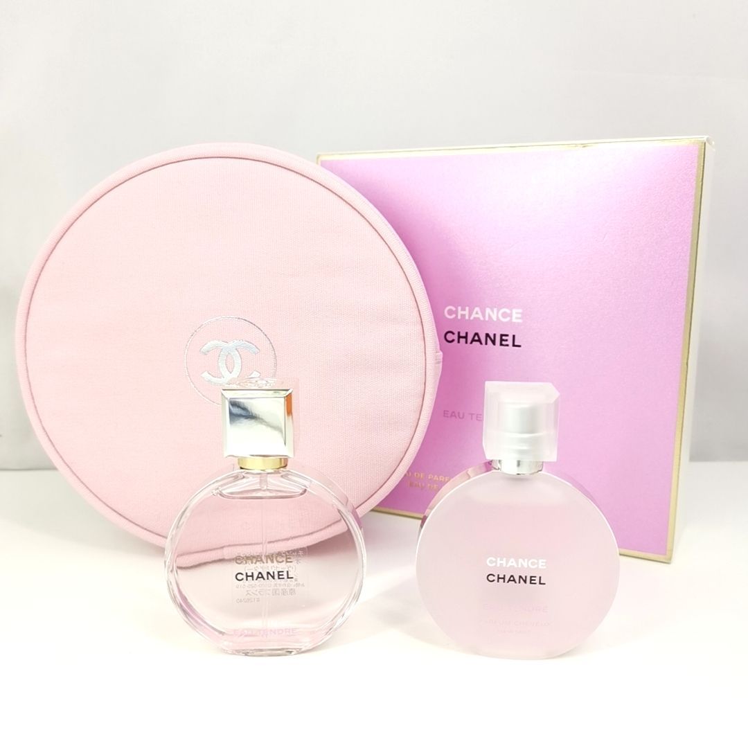 CHANEL A 101 A-1 35ml × 2 デュオコフレ CHANCE EAU TENDRE EDP ヘアミスト SP 香水 フレグランス