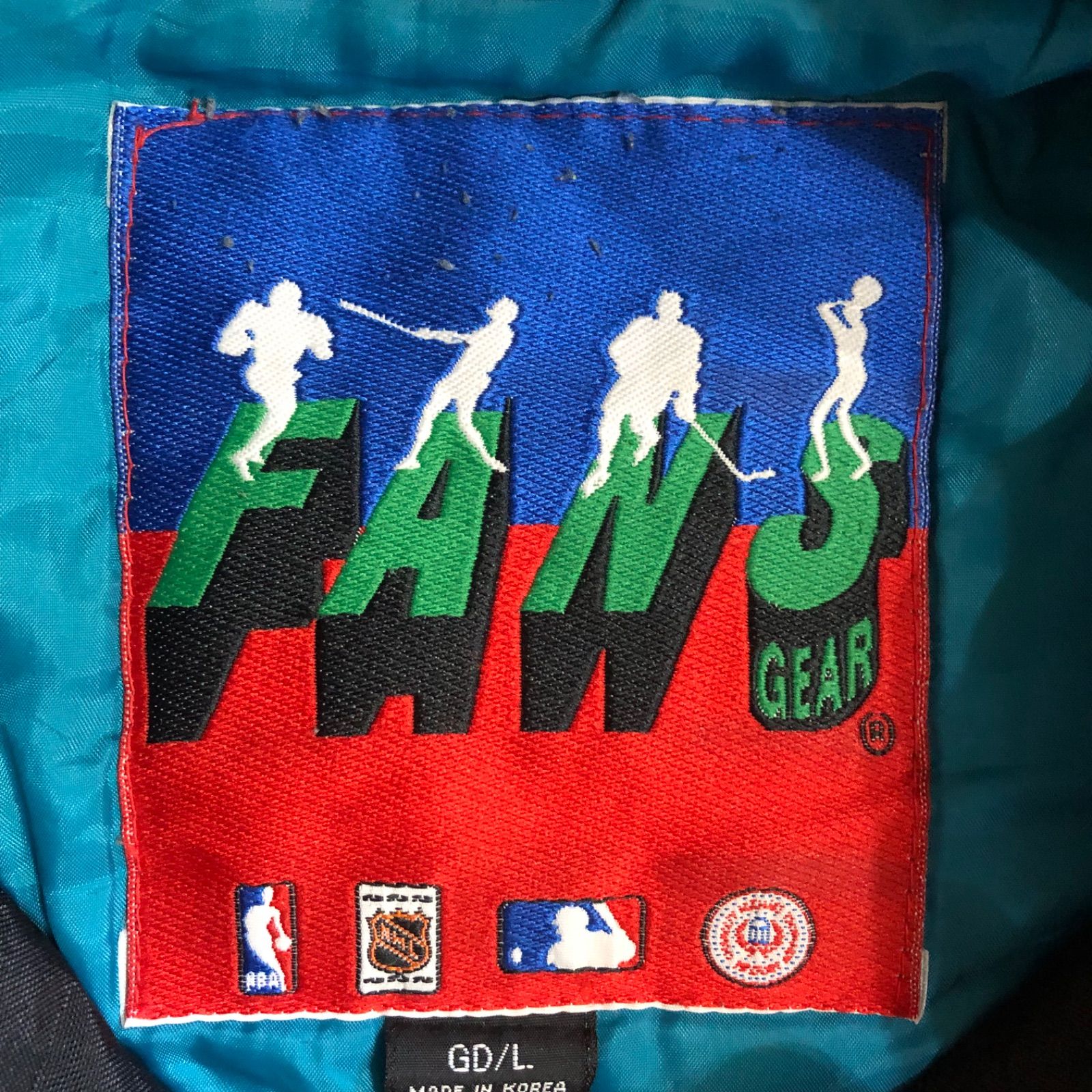 9T6476 NHL SAN JOSE SHARKS スタジャン　アメカジ　古着 T6476 NHL SAN JOSE SHARKS スタジャン アメカジ 古着 Oficial