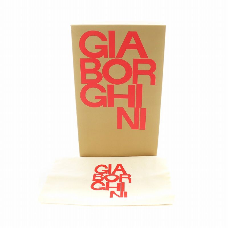 ジアボルギーニ GIABORGHINI トングサンダル レザー 36