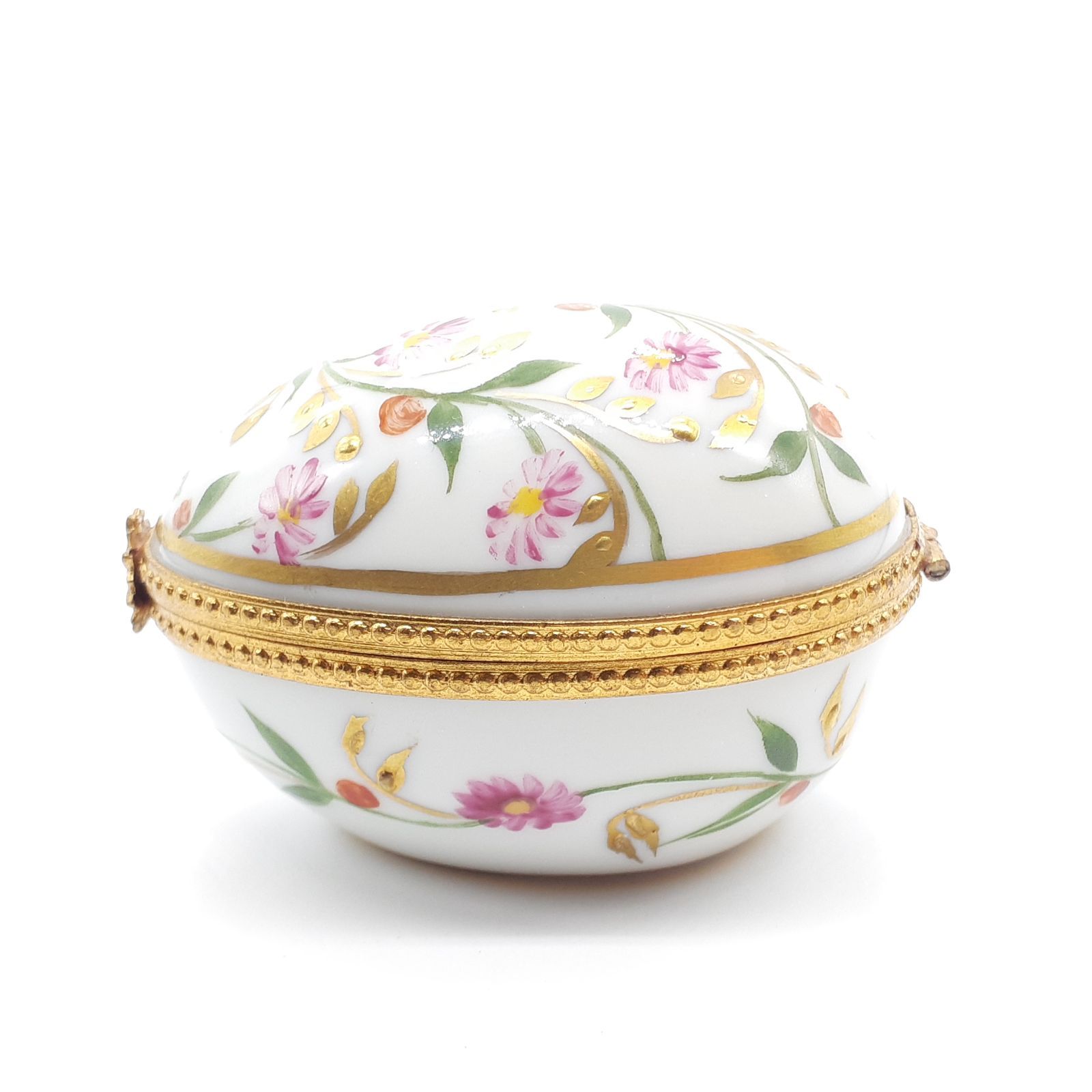 LIMOGES リモージュボックス フランス エナメル 小物入れ たまご LIMOGES リモージュボックス フランス エナメル 小物入れ たまご