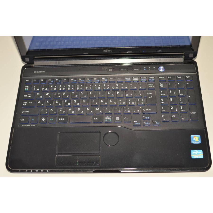 爆速SSD480GB 富士通 AH77/G i7-2670QM/メモリ8GB