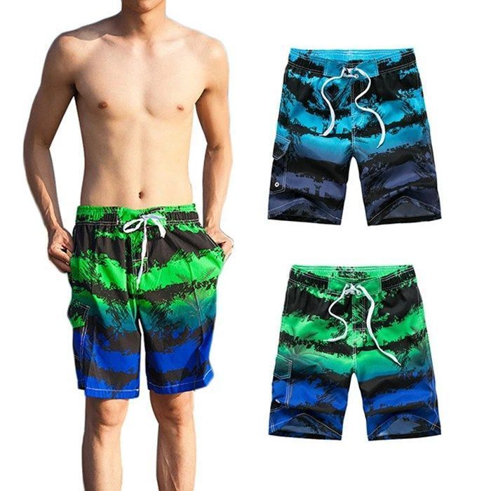 メンズサーフパンツ 水着 海パン 短パン 未使用通気速乾 ポケット 海外旅行ビーチ ハーフパンツxiaokb370