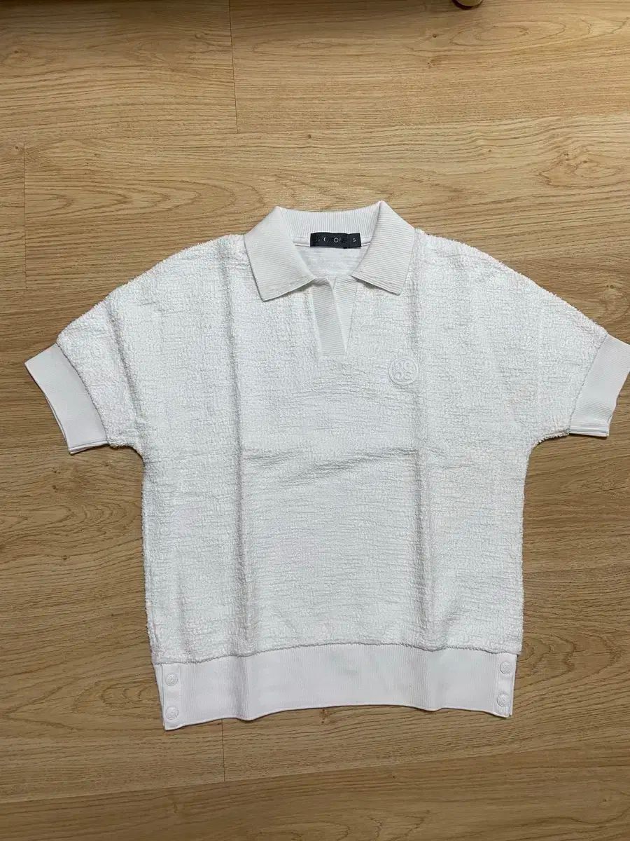 G|FORE ジーフォア 店舗 ニット Tシャツ S リラックスフィット ホワイト