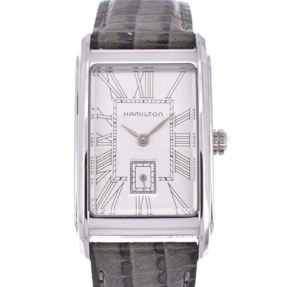状態良好品 ハミルトン H114110 スモールセコンド メンズ クォーツ腕時計 ハミルトン HAMILTON H114110 アードモア スモールセコンド クォーツ