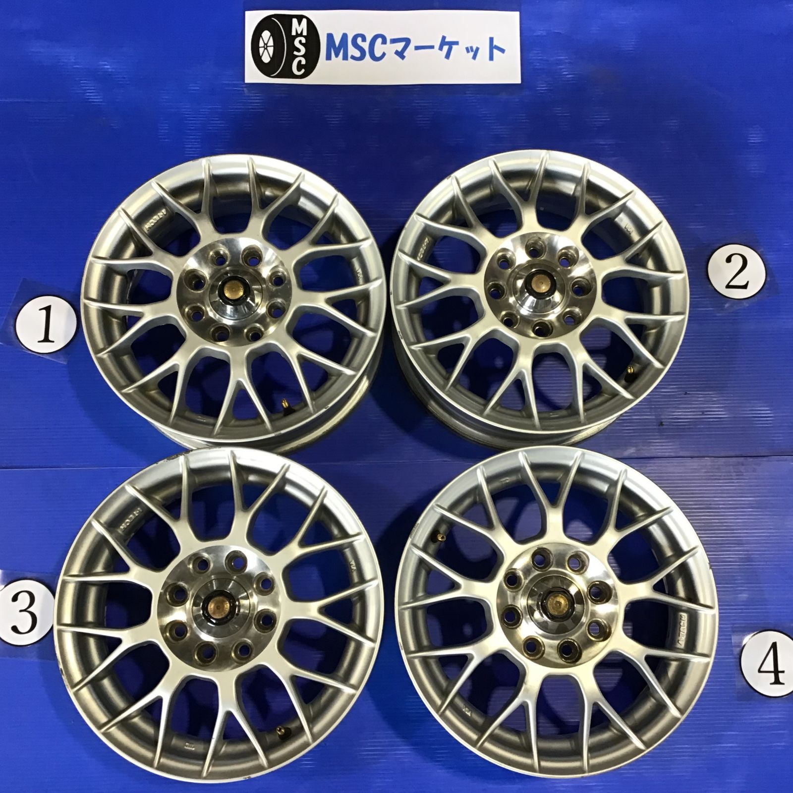 14インチ アルミホイール A-TECHシュナイダー 5.0-14 マルチ