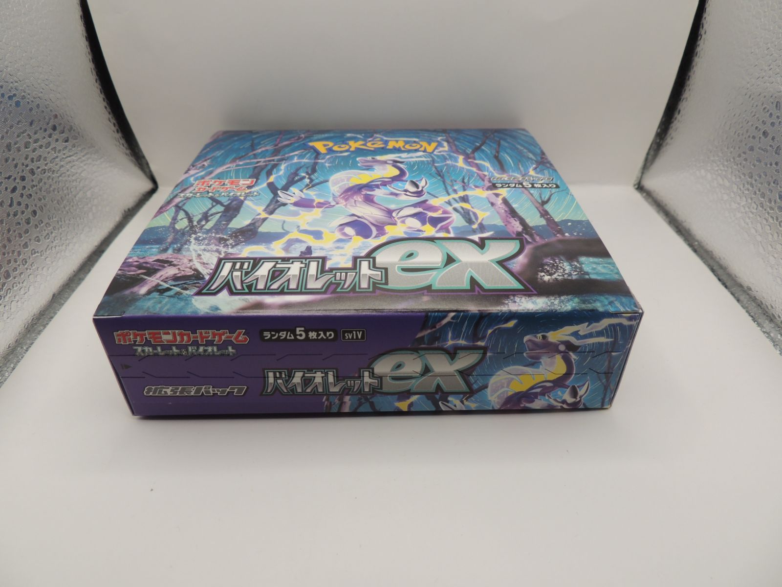 ポケカ バイオレットex 1BOX シュリンク なし 安い販促品 バイオレット 