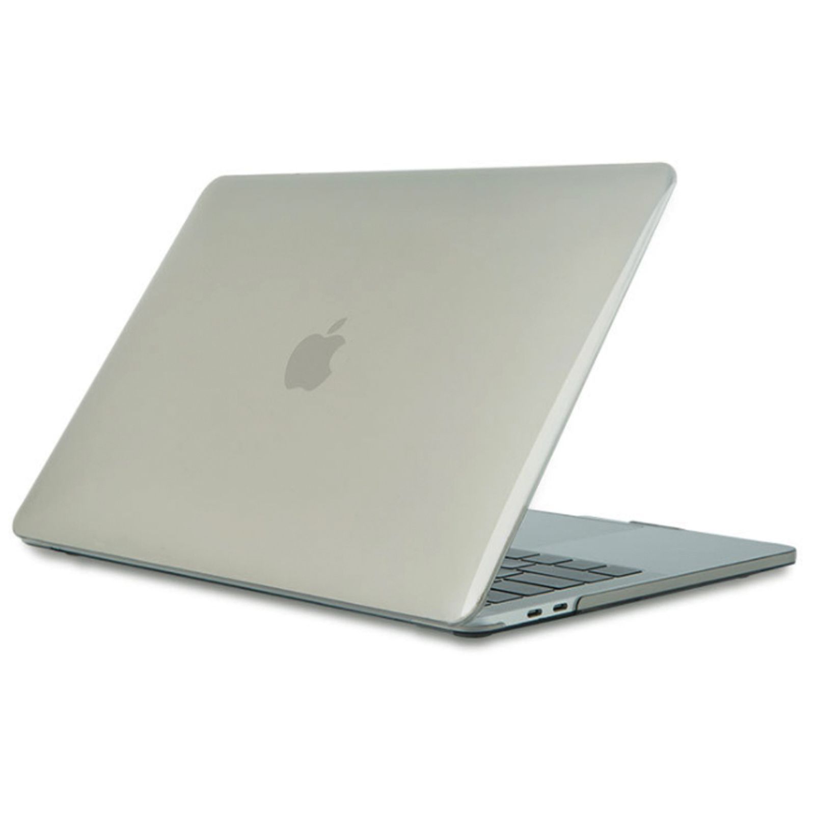 MacBook Pro ケース 13インチ MacBookケース パソコンケース M1対応 透明仕様 キーボードフィルム 付き A2251 A2289 A2338 グレー