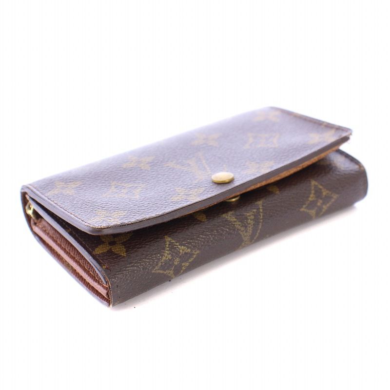 ルイヴィトン LOUIS VUITTON ポルトモネビエトレゾール モノグラム