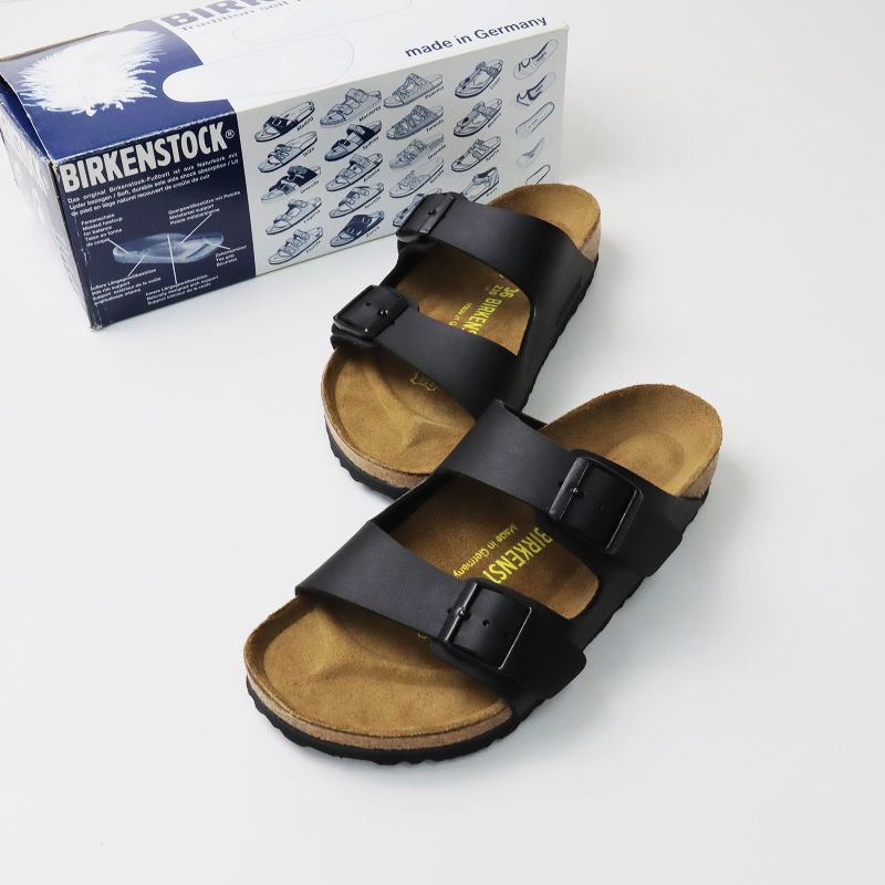 ビルケンシュトック BIRKENSTOCK 極美品 アリゾナ ARIZONA 2連レザー